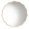 Baxton Studio Weston Modern Glam and Luxe Antique Goldleaf Finished Wood Accent Wall Mirror 224-12929-ZORO - alternate 2